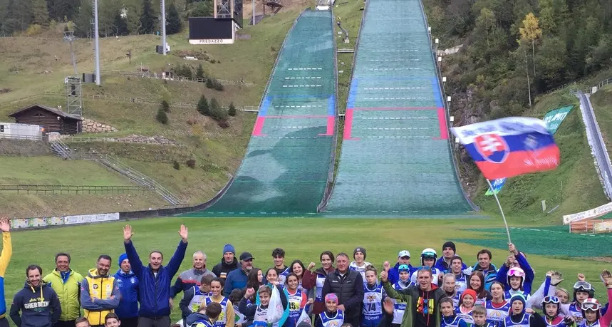 Predazzo, giovani da 9 nazioni al camp internazionale Fis