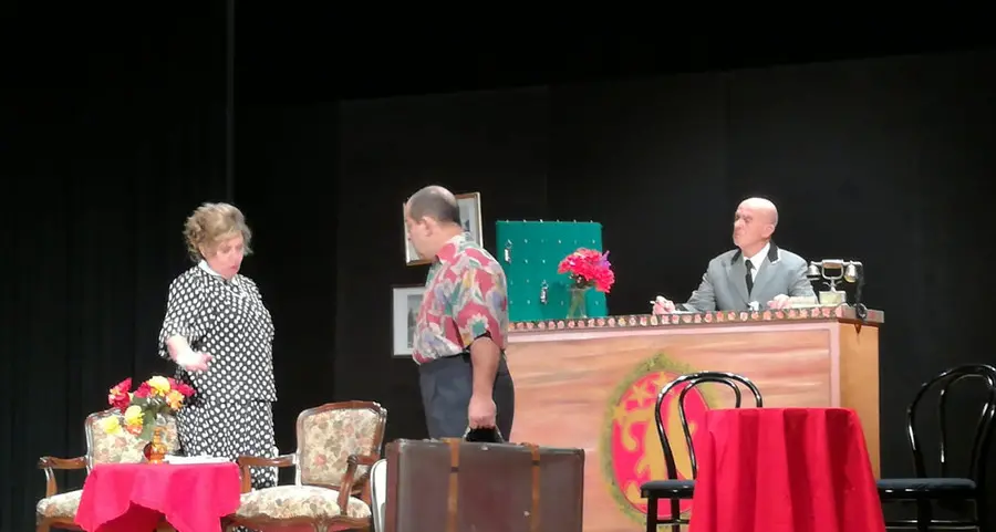 Anche il gruppo teatral-ecologico sul palco di Ziano