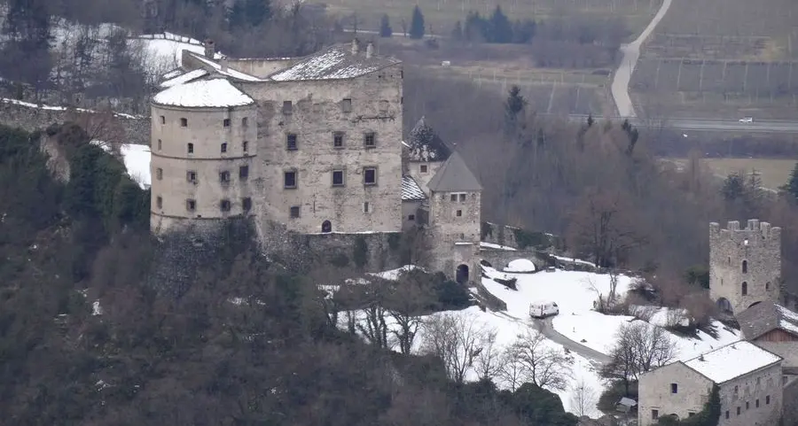 Il castello di Pergine non teme l’inverno e apre