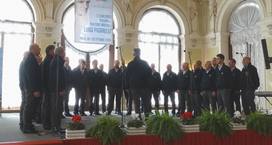 Concorso Pigarelli il Coro S. Romedio al terzo posto