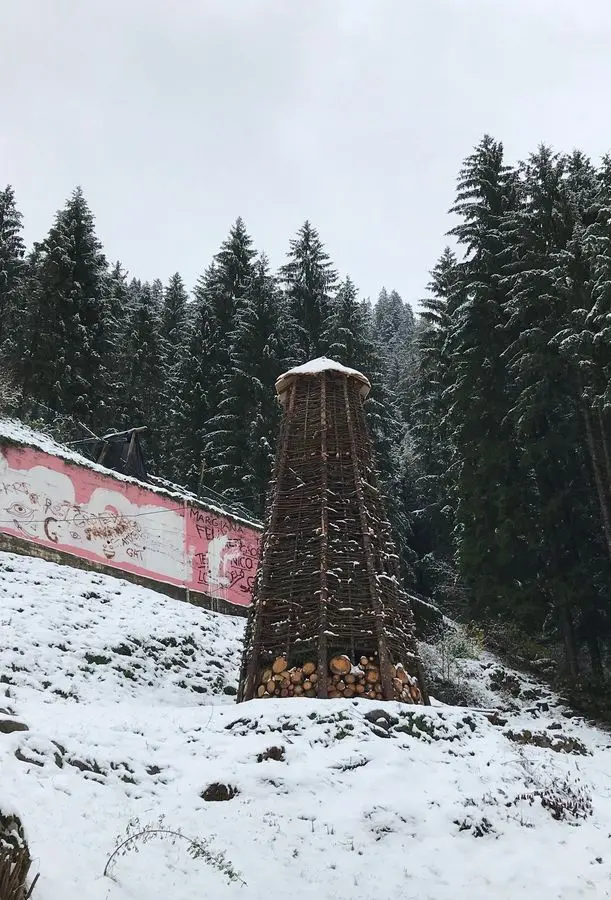 Predazzo s’illumina con i fuochi di S.Martino