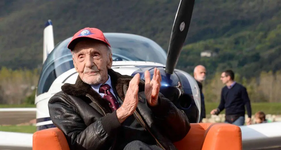 Addio comandante Volpi, pilota fino alla fine