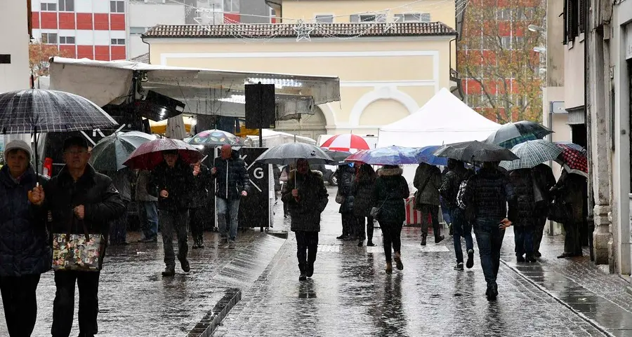 Pioggia e vento rovinano la Fiera di Santa Caterina