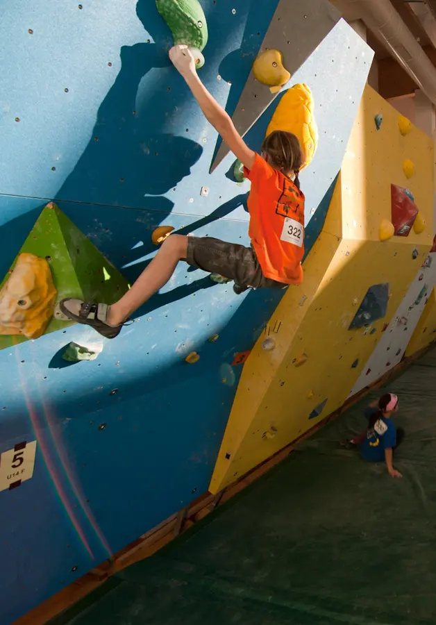 La squadra agonistica della Smarano Climbing