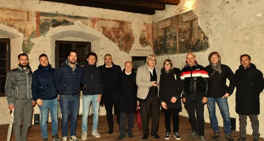 Il presidente del Mart Sgarbi entusiasta di Castel Belasi