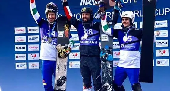 Slalom parallelo, March secondo e Bormolini terzo