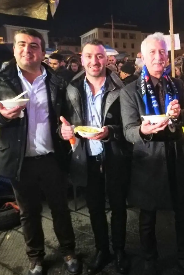 A Pisa la polenta di Storo delizia chi aspetta il Natale