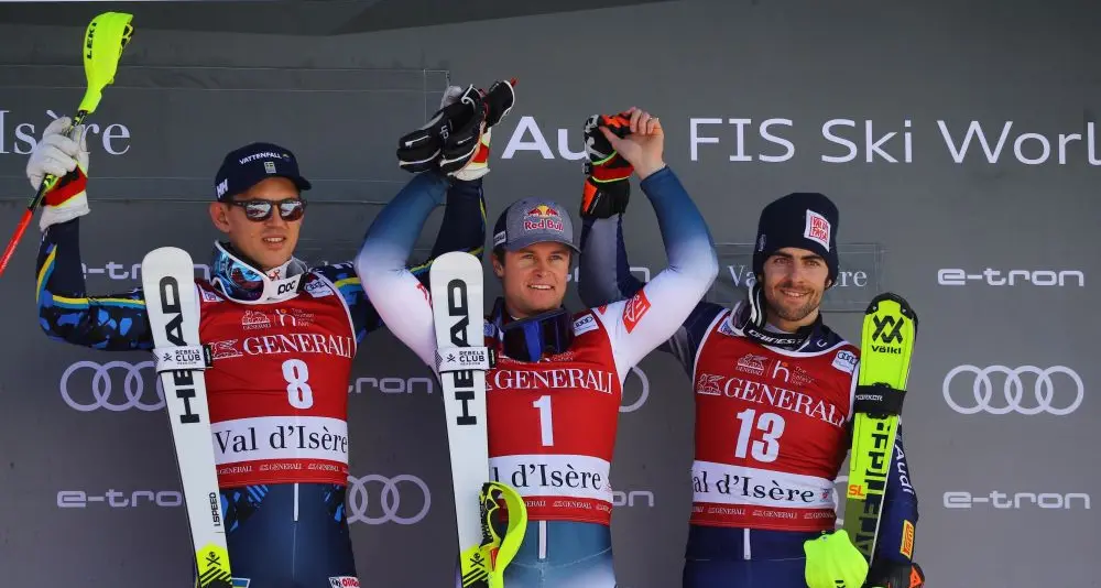 Slalom della Val d'Isere: vince Pinturault, terzo Stefano Gross
