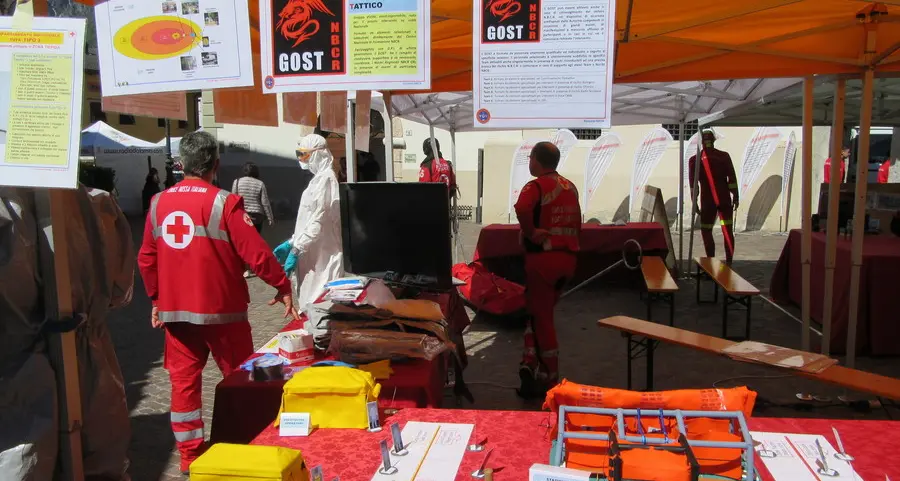 La nuova sede della Croce rossa