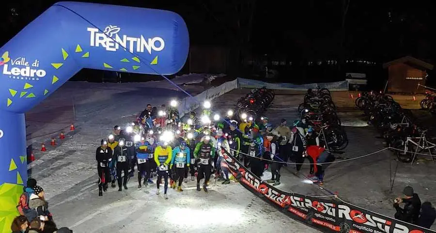 Schiavini e Butturini firmano la Winter Triahtlon Ledroman