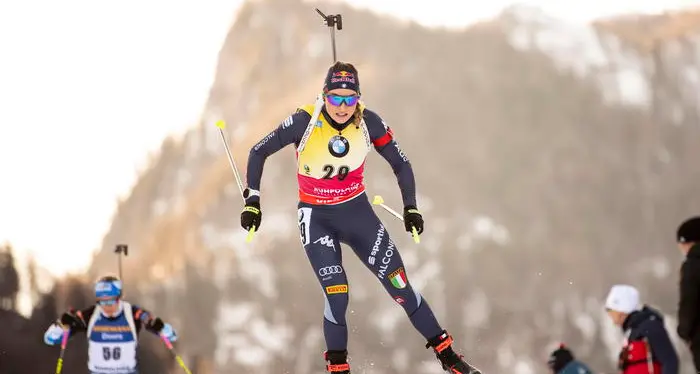 Quarto podio stagionale per Wierer: è terza nella sprint di Ruhpolding
