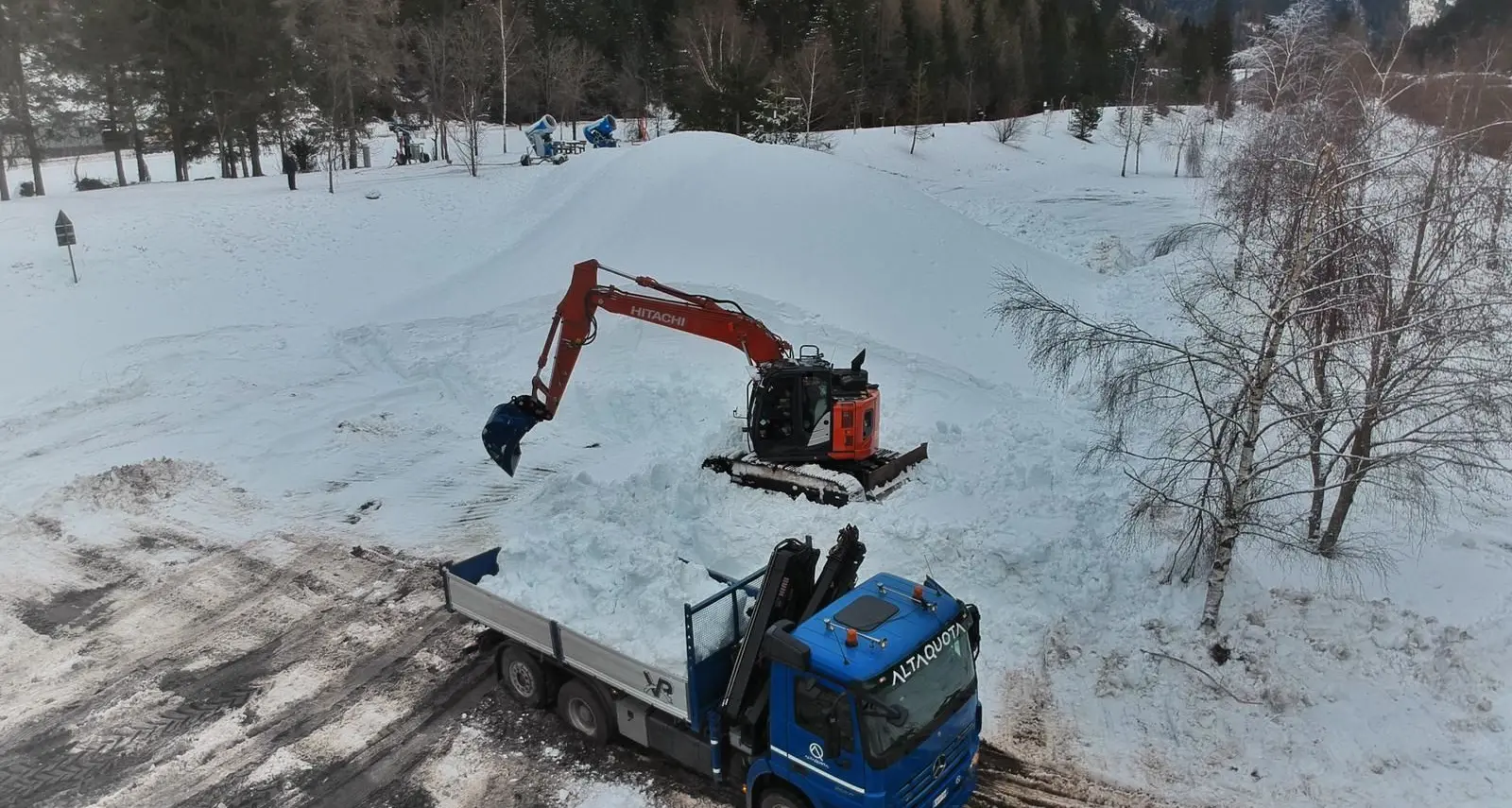 Marcialonga, sprint finale con neve \"green\", prodotta nella Centrale di teleriscaldamento