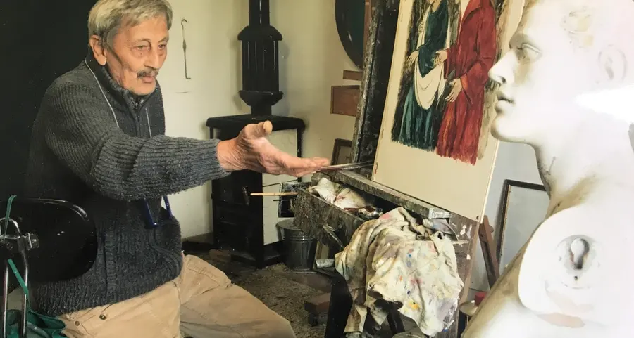 Addio a Giuseppe Groff un uomo vissuto per l’arte