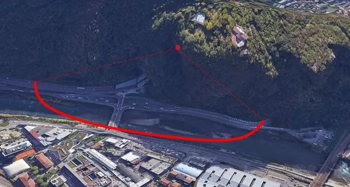 Bolzano, rischio crollo di roccia dal Virgolo: lunedì chiusa l'A22 per un quarto d'ora