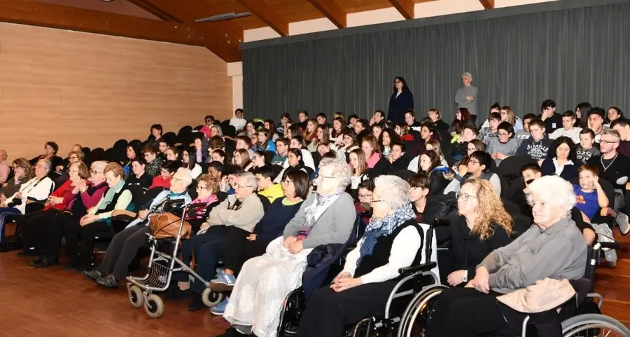 I ragazzi, gli anziani e l’Alzheimer, atto conclusivo