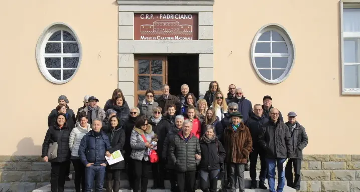 Un gruppo di clesiani in visita ai luoghi delle foibe