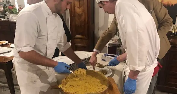 Storo, gemellaggio culinario in Friuli per la polenta