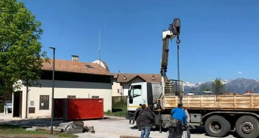 A Sfruz prendono il via i lavori per ampliare la caserma