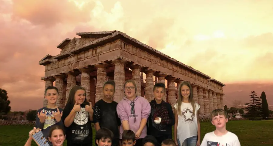 Alunni a Paestum nonostante il coronavirus