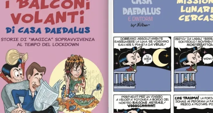 Quarantena a Ville d’Anaunia una storia a fumetti di Fulber