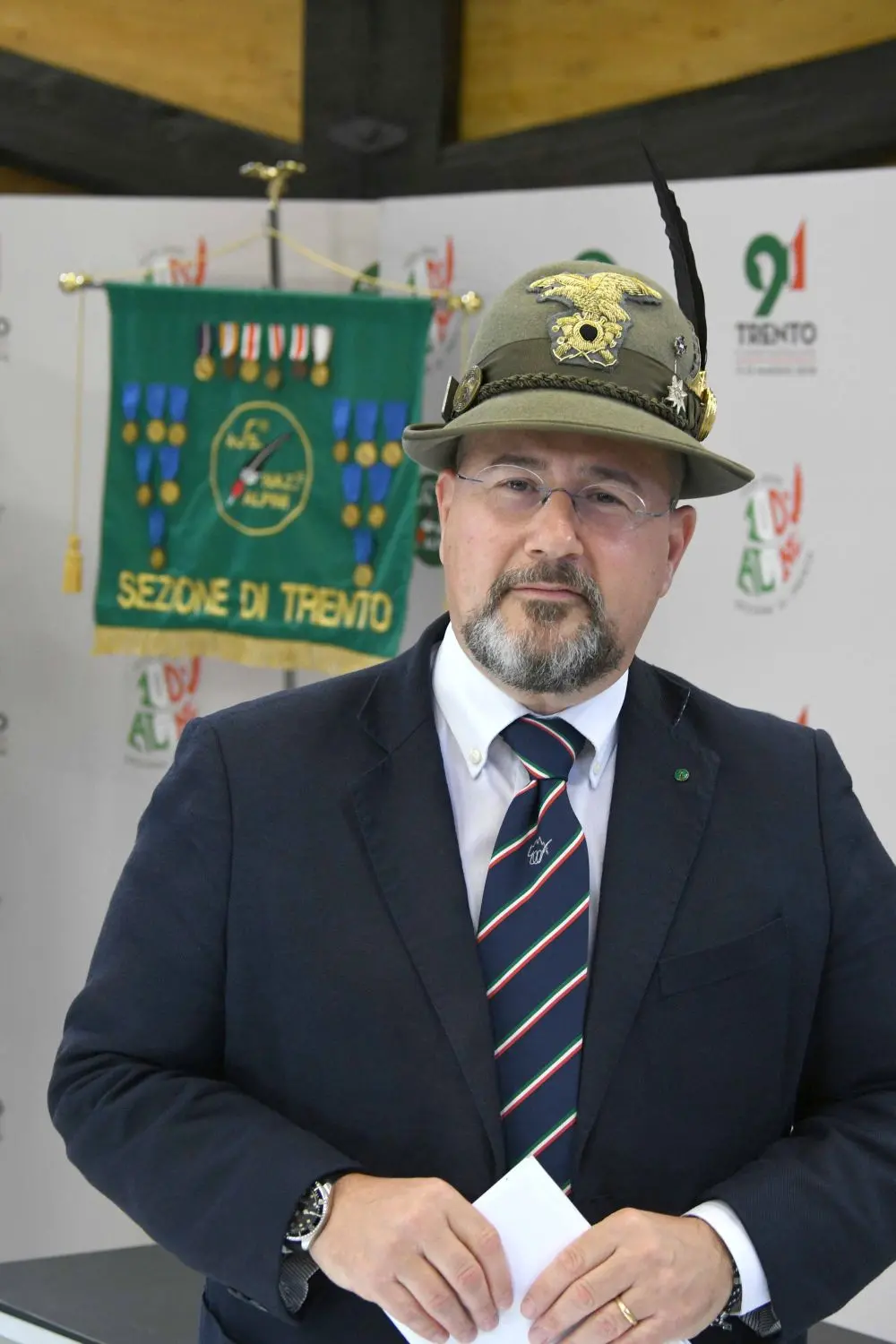 Alpini trentini, Paolo Frizzi è il nuovo presidente