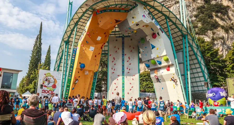 Il Climbing Stadium diventa la palestra degli olimpionici