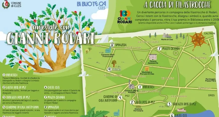 Estate formato bambino con i racconti di Rodari