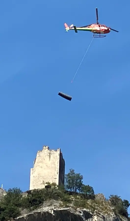 Sul castello la sicurezza avanza