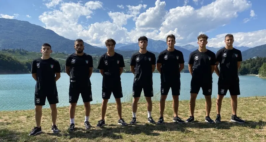 Si allenano a Cles per dieci giorni gli azzurri del parkour