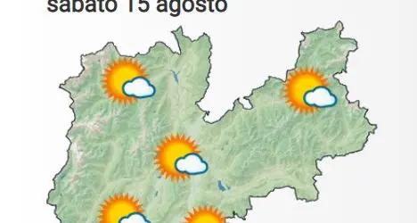 Ferragosto con il sole in Trentino