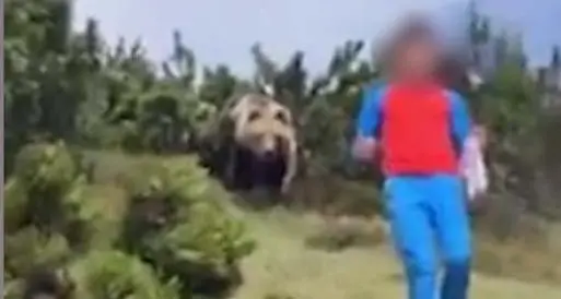 Alessandro in Abruzzo ospite del Wwf