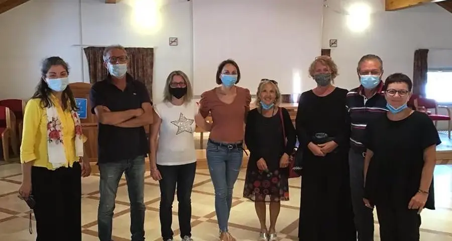 Visita a Castello primo laboratorio di Chiara Lubich