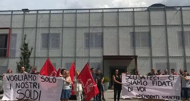 Schläfer, crisi irreversibile il fallimento è a settembre