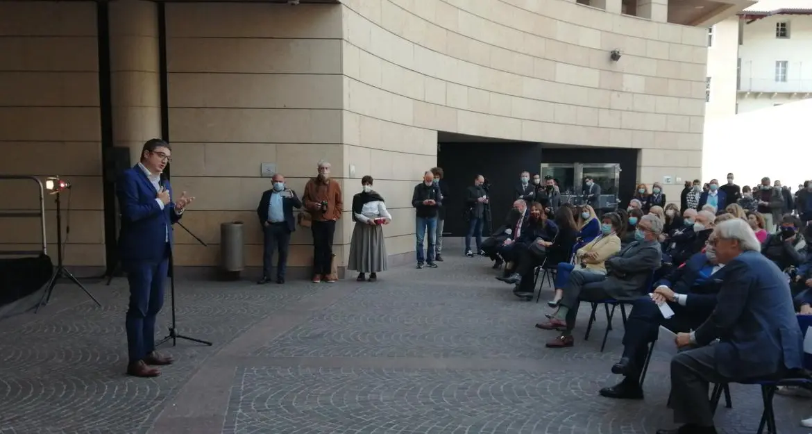 Mart, inaugurata la mostra su Caravaggio con la Giunta trentina