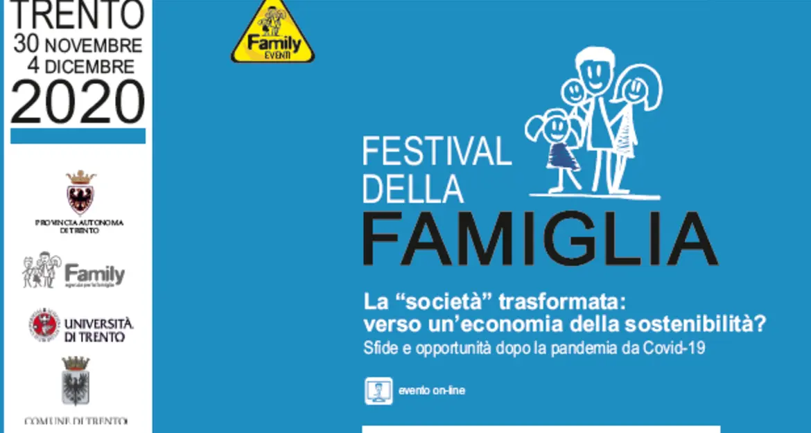 Festival della Famiglia: la nona edizione si terrà online. Focus sulla crisi sanitaria