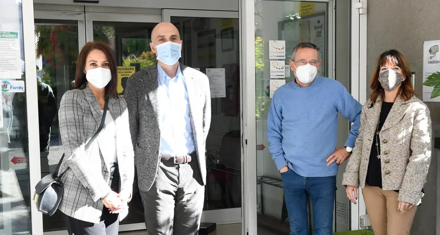 Sindaco e vice in visita all’Apsp di Riva