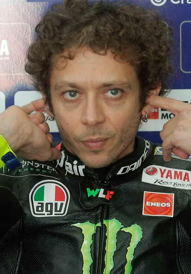 Il tampone è negativo Rossi in pista a Valencia