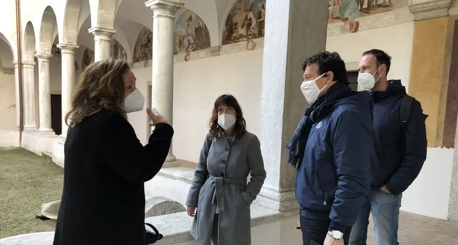 Ex convento Inviolata, il restauro procede: entro Pasqua sarà concluso