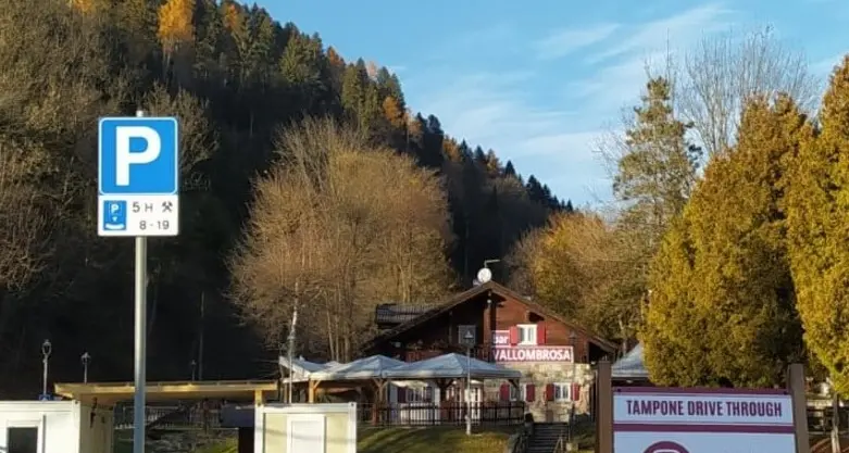 I tamponi ora si fanno al parcheggio Vallombrosa