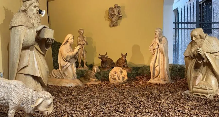 Il presepe artistico di Molignoni a Vigolo