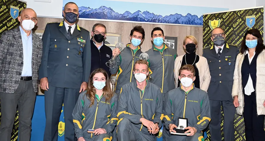 Le Fiamme Gialle a Natale premiano i loro campioni