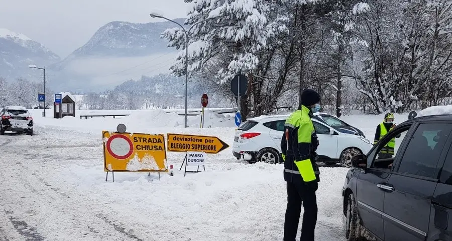 Beccati a spostarsi senza motivo sanzionati in sette