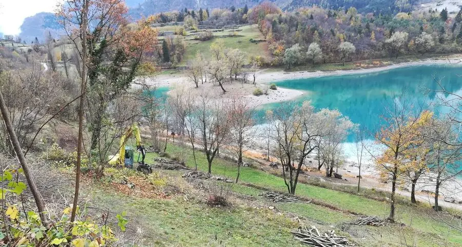 Lago di Tenno, conclusi i lavori di riqualificazione