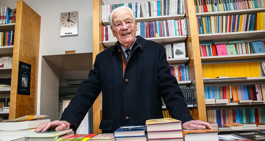 Addio a Lino Stefani, il libraio di Castel Tesino che fece fortuna in Alto Adige