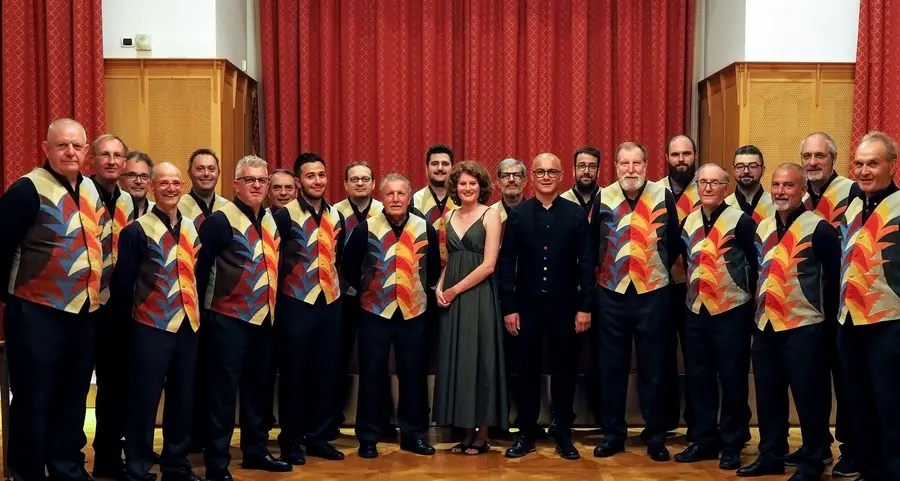 Il nostro concerto di Natale con il Coro S.Ilario. E il quadro di Alba Chiara Baroni
