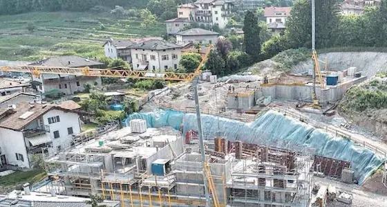 Cemento, in collina qualcosa non va