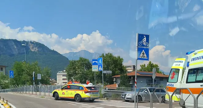 Clarina, giovane pedone investito da una vettura
