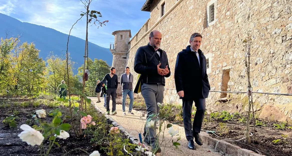 Castel Thun, nuovo giardino e aree per la cura dell'anima e del corpo