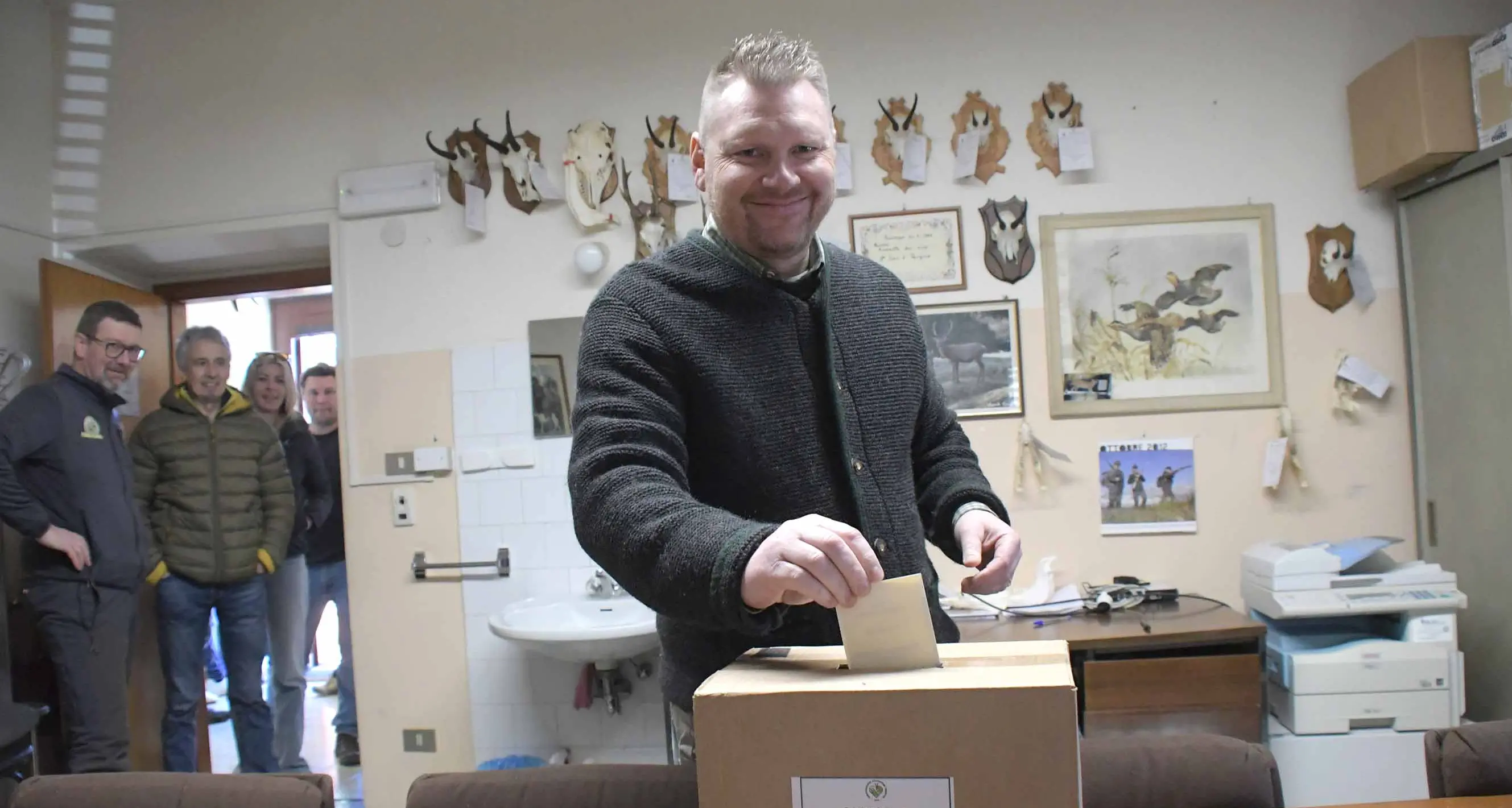 Matteo Rensi alla guida delle doppiette del Trentino