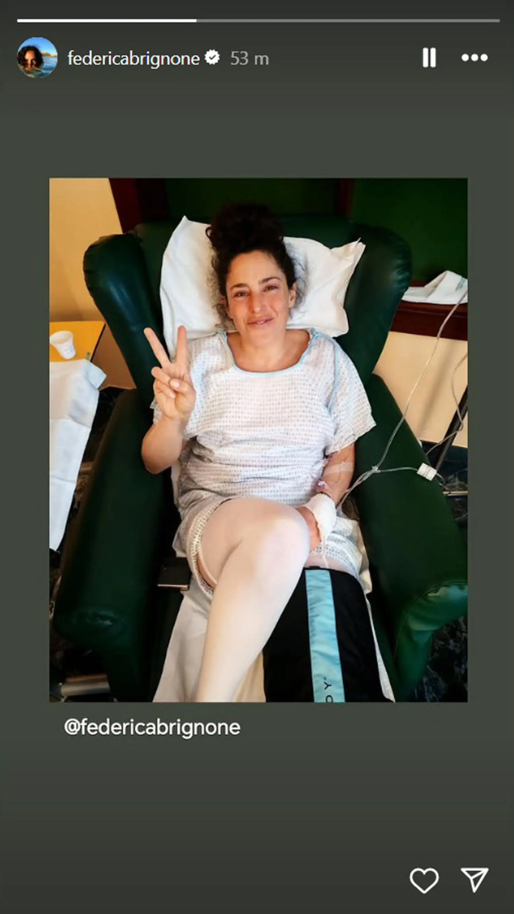 Federica Brignone dall'ospedale: «Stavolta l'ho fatta grossa»